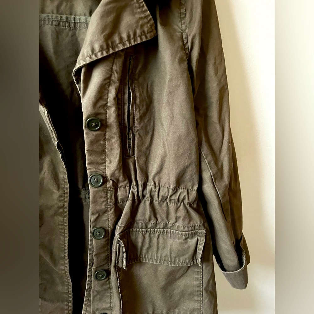 Army Green Spring Utility Jacket - image 1